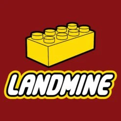 Landmine T-Shirt - Red 8 Landmine T-Shirt - Red -Grunt Style Sales GS4514 STANDARD WEB READY 2021FRONTART