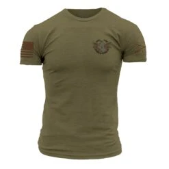 O.I.F. Veteran T-Shirt - Military Green 9 O.I.F. Veteran T-Shirt - Military Green -Grunt Style Sales GS4583 O.I.F.Veteran STANDARD WEB READYF