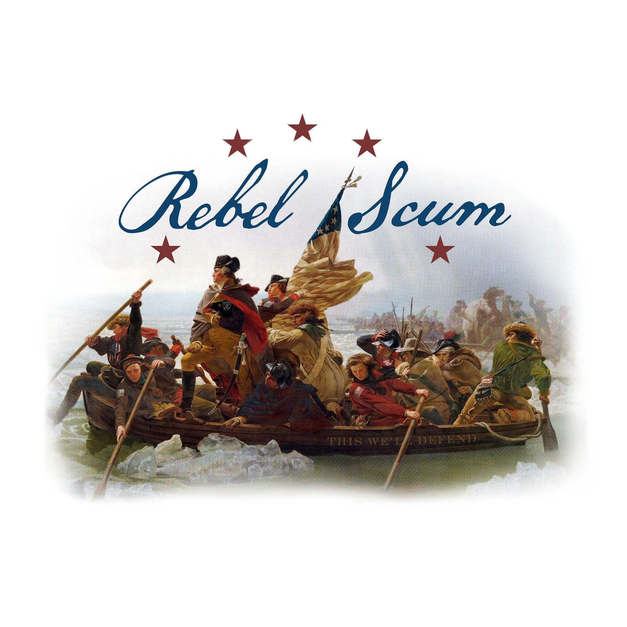 Rebel Scum T-Shirt - White 9 Rebel Scum T-Shirt - White - Image 7