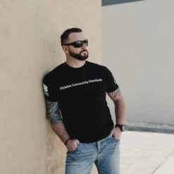 Violates Community Standards T-Shirt - Black -Grunt Style Sales GS4626 ViolatesCommunityStandards Black 16