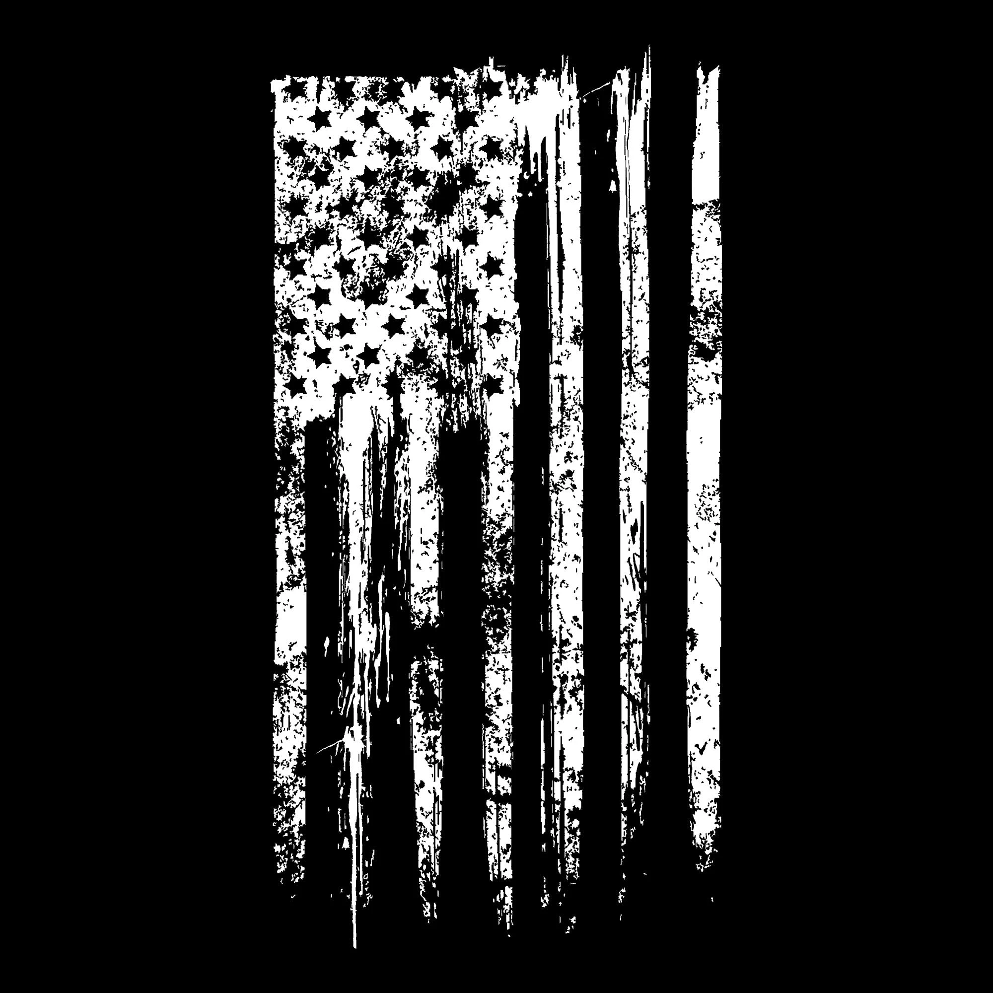 Veteran Flag T-Shirt - Black 7 Veteran Flag T-Shirt - Black - Image 5