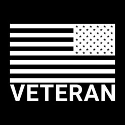 Veteran Flag T-Shirt - Black 11 Veteran Flag T-Shirt - Black -Grunt Style Sales GS4755 STANDARD WEB READY sleeveArt