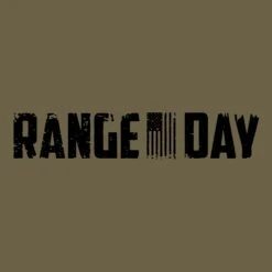 Range Day T-Shirt - Military Green 7 Range Day T-Shirt - Military Green -Grunt Style Sales GS4795 RangeDay MilitaryGreen STANDARD WEB READY frontArt