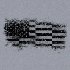 Bar Flag T-Shirt - Dark Heather Gray -Grunt Style Sales GS4796 Bar Flag Dark Heather Gray WEB READY ART