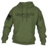 Grumpy Old Vet Hoodie - Military Green -Grunt Style Sales GS4803 Grumpy Old Vet Hoodie STANDARD WEB READY 2021FRONT