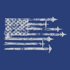 By Air Flag T-Shirt - Blue 11 By Air Flag T-Shirt - Blue -Grunt Style Sales GS4877 ByAirFlag STANDARD WEB READY frontArt min