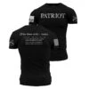 Patriot Defined T-Shirt - Black -Grunt Style Sales GS4880 Patriot Defined STANDARD WEB READY stack min