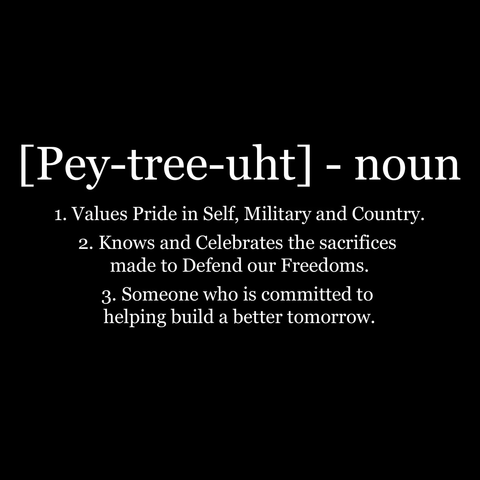 Patriot Defined T-Shirt - Black 4 Patriot Defined T-Shirt - Black - Image 2