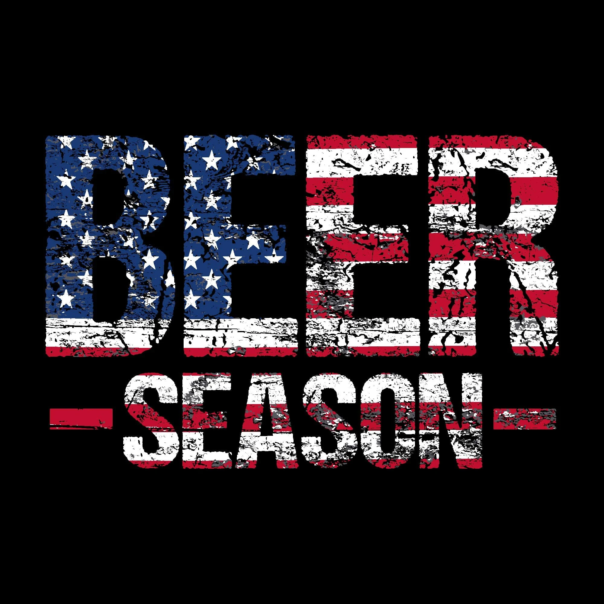 Beer Season T-Shirt - Black 5 Beer Season T-Shirt - Black - Image 3