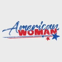 Women's American Woman V-Neck - White -Grunt Style Sales GS4935 American Woman V Neck White STANDARD WEB READY 2021FRONTART min