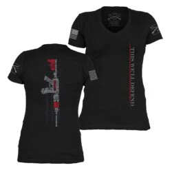 Women's Second Amendment 2.0 V-Neck - Black 11 Women's Second Amendment 2.0 V-Neck - Black -Grunt Style Sales GS4939 SecondAmendment2.0 Women s STANDARD WEB READY 2021FrontBack min