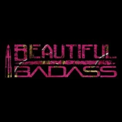 Women's Realtree Xtra® - Beautiful Badass T-Shirt - Black 11 Women's Realtree Xtra® - Beautiful Badass T-Shirt - Black -Grunt Style Sales GS4940 RealtreeXtra BeautifulBadass STANDARD WEB READY frontArt min