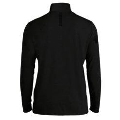 Men's This We'll Defend Triblend 1/4 Zip Pullover - Black -Grunt Style Sales GS5049 ThisWe llDefendBlackTriblend1 4ZipPullover STANDARD WEB READY back min