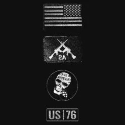 Grunt Style Patch Full-Zip Hoodie - Black -Grunt Style Sales GS5081 Grunt Style Patch Full Zip Hoodie Black WEB READY RS ART