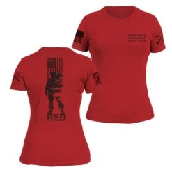 Front Page 21 Front Page -Grunt Style Sales GS5111 Women sR.E.D.AllForces Red STANDARD WEB READY 2021frtbk min