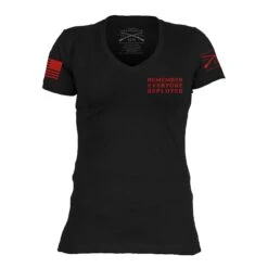 Women's R.E.D. All Forces V-Neck - Black 14 Women's R.E.D. All Forces V-Neck - Black -Grunt Style Sales GS5112 Women sR.E.D.AllForces STANDARD WEB READY 2021ft min