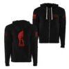 R.E.D. All Forces Premium Full Zip Hoodie - Black -Grunt Style Sales GS5113 R.E.D.AllForcesPremiumFullZipHoodie Black STANDARD WEB READY 2021frtbk min