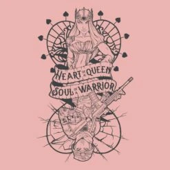 Women's Heart And Soul Of A Warrior T-Shirt - Desert Pink 16 Women's Heart And Soul Of A Warrior T-Shirt - Desert Pink -Grunt Style Sales GS5172 HeartandSoulofaWarrior DesertPink STANDARD WEB READY backArt min