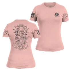 Women's Heart And Soul Of A Warrior T-Shirt - Desert Pink 15 Women's Heart And Soul Of A Warrior T-Shirt - Desert Pink -Grunt Style Sales GS5172 HeartandSoulofaWarrior DesertPink STANDARD WEB READY both min