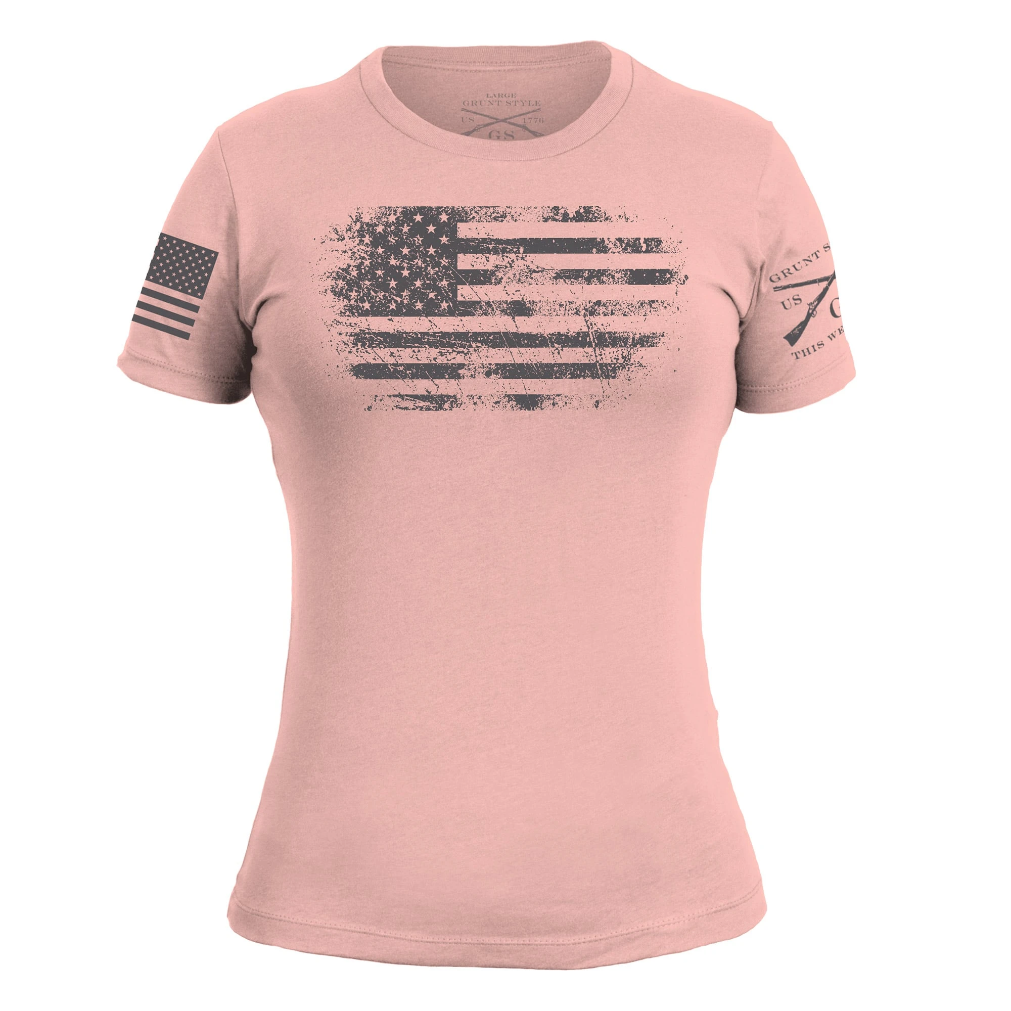 Women's Vintage American T-Shirt - Desert Pink - Image 3