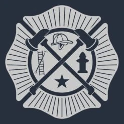 Wherever Flames May Rage T-Shirt - Navy -Grunt Style Sales GS5177 Wherever Flames May Rage STANDARD WEB READY 2022FRONTART min