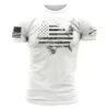 American Acid T-Shirt - White 2 American Acid T-Shirt - White -Grunt Style Sales GS5204 AmericanAcid White STANDARD WEB READY front