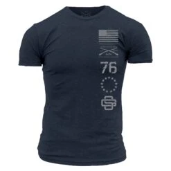 Do The Work T-Shirt - Midnight Navy -Grunt Style Sales GS5245 DoTheWorkTrainingTee STANDARD WEB READY FRONT