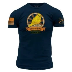 Front Page 39 Yellow Bird Bread Company T-Shirt - Midnight Navy