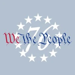 Women's 76 We The People Flowy Tank - Stonewash Denim -Grunt Style Sales GS5332 76WeThePeopleWomen sFlowyTank StonewashDenim STANDARD WEB READY frontArt min