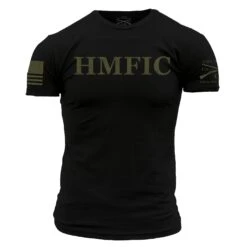 HMFIC T-Shirt - Black -Grunt Style Sales GS5355 HMFIC Black STANDARD WEB READY front min