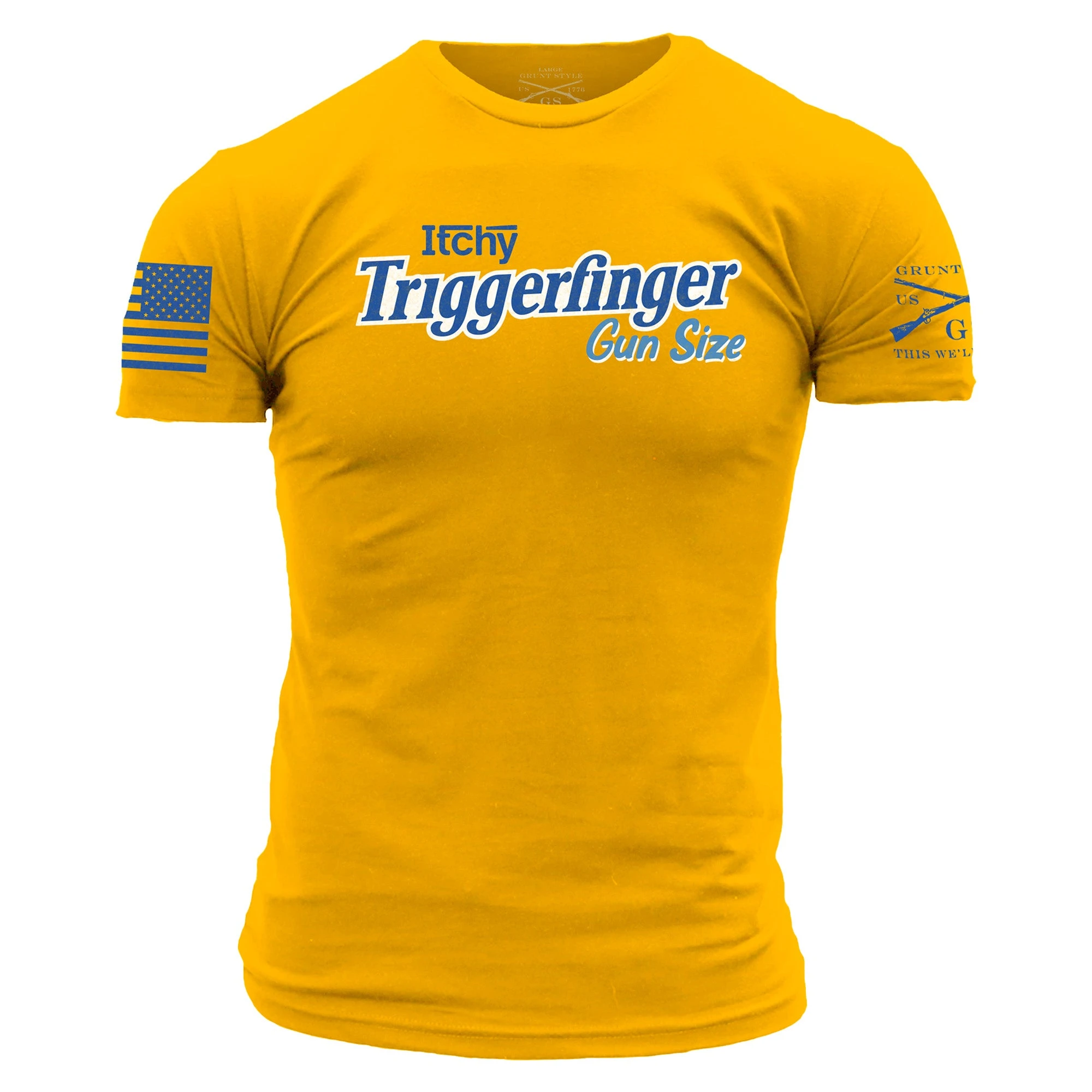 Triggerfinger T-Shirt - Gold 3 Triggerfinger T-Shirt - Gold