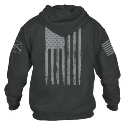 This We'll Defend Hoodie - Dark Heather 16 This We'll Defend Hoodie - Dark Heather -Grunt Style Sales GS5378 ThisWe llDefendHoodie DarkHeather STANDARD WEB READY back