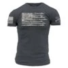 By Sea Flag T-Shirt - Dark Grey 2 By Sea Flag T-Shirt - Dark Grey -Grunt Style Sales GS5382 BySeaFlag WEB READY FRONT