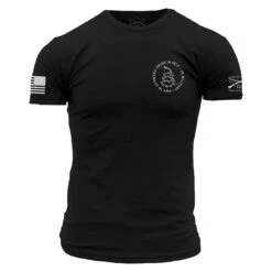 Live Free, Die Free T-Shirt - Black -Grunt Style Sales GS5409 Grunt Style Live Free Die Free WEB READY FRONT