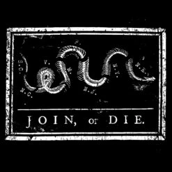 Join Or Die Pocket T-Shirt - Black Heather 17 Join Or Die Pocket T-Shirt - Black Heather -Grunt Style Sales GS5414 JoinorDieBlackHeatherPocketTee WEB READY BackART
