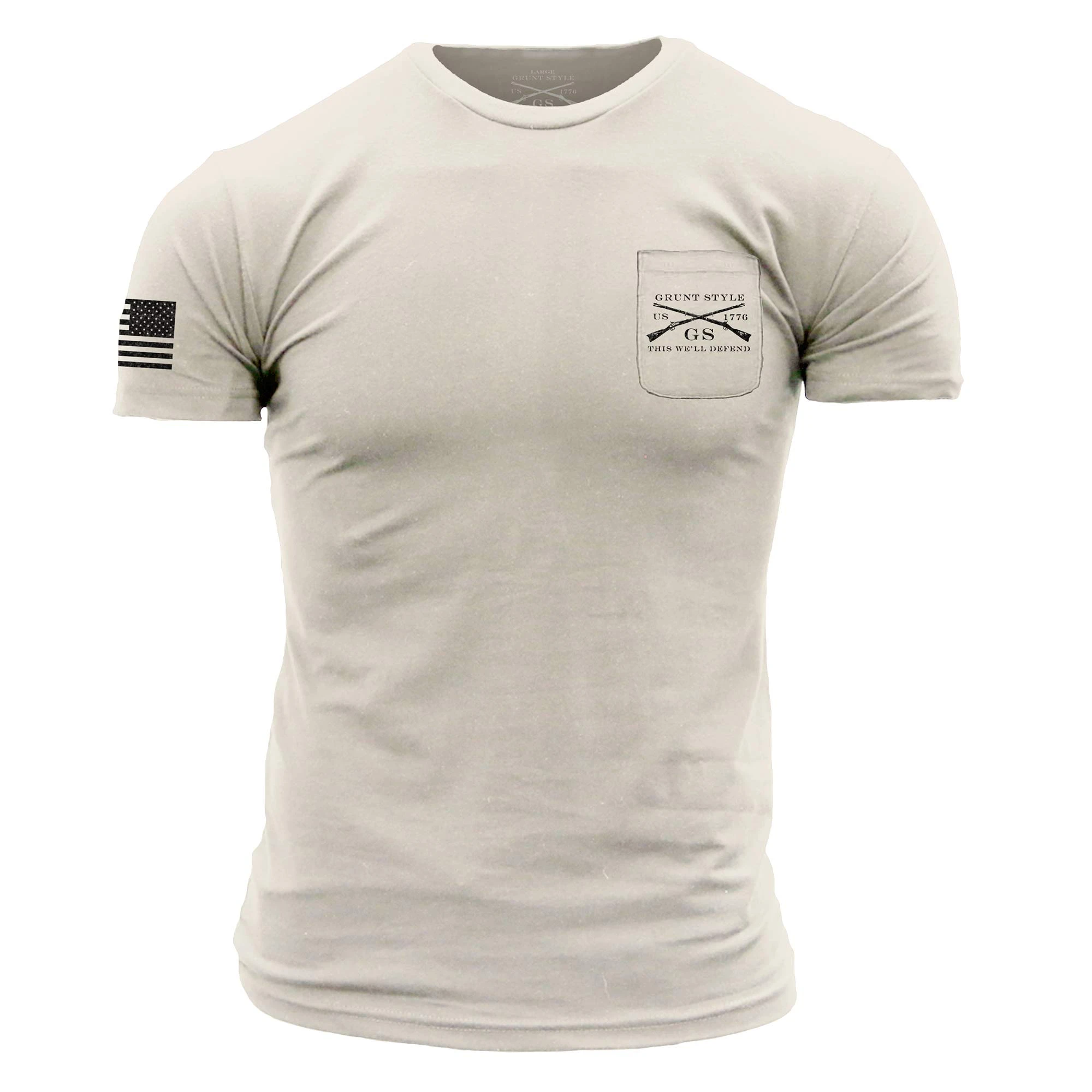 Basic Pocket T-Shirt - Sand 4 Basic Pocket T-Shirt - Sand - Image 2