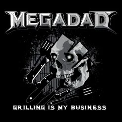 MegaDad T-Shirt - Black -Grunt Style Sales GS5468 MegaDadFrontART