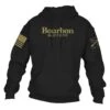 Bourbon Makes It Better Hoodie - Black -Grunt Style Sales GS5519 BourbonMakesItBetterHoodie WEB READY front