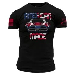Front Page 43 American Made T-Shirt - Black
