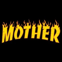 Women's Thrasher Mom Slim Fit T-Shirt - Black -Grunt Style Sales GS5564 ThrasherMomWomen sSlimFitTee Black WEB READY ART