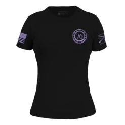 Women's Still I Rise Slim Fit T-Shirt - Black -Grunt Style Sales GS5567 StillIRiseWomen sSlimFitTee Black WEB READY 2022frt