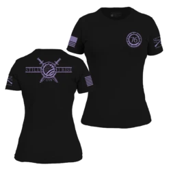 Women's Still I Rise Slim Fit T-Shirt - Black -Grunt Style Sales GS5567 StillIRiseWomen sSlimFitTee Black WEB READY 2022frtbk