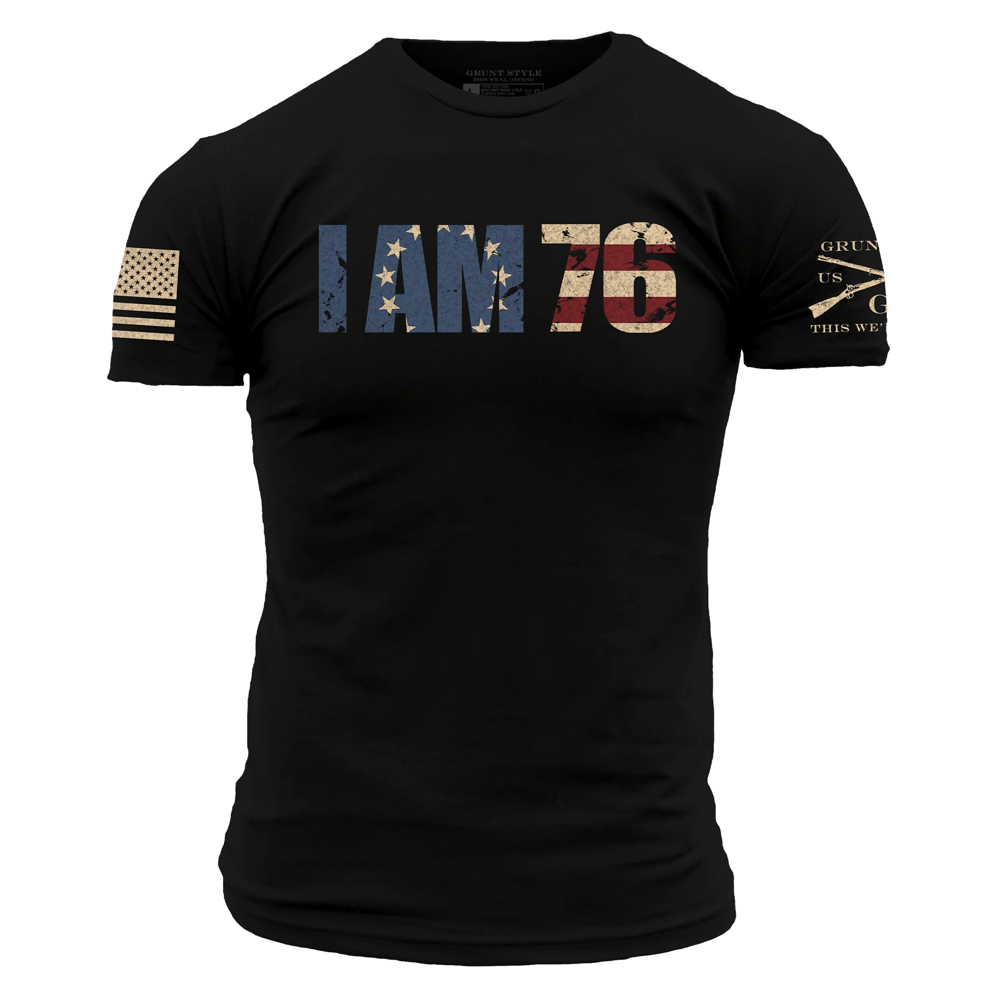 I AM 76 T-Shirt - Black 3 I AM 76 T-Shirt - Black