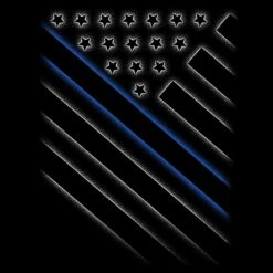 Support Blue Line T-Shirt - Black 7 Support Blue Line T-Shirt - Black -Grunt Style Sales GS5604 Support Blue Line Men s Tee Black WEB READY Artwork