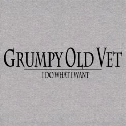Grumpy Old Vet Hoodie - Sport Grey 7 Grumpy Old Vet Hoodie - Sport Grey -Grunt Style Sales GS5724 GrumpyOldVetMen sHoodie SportGrey WEB READY frontART