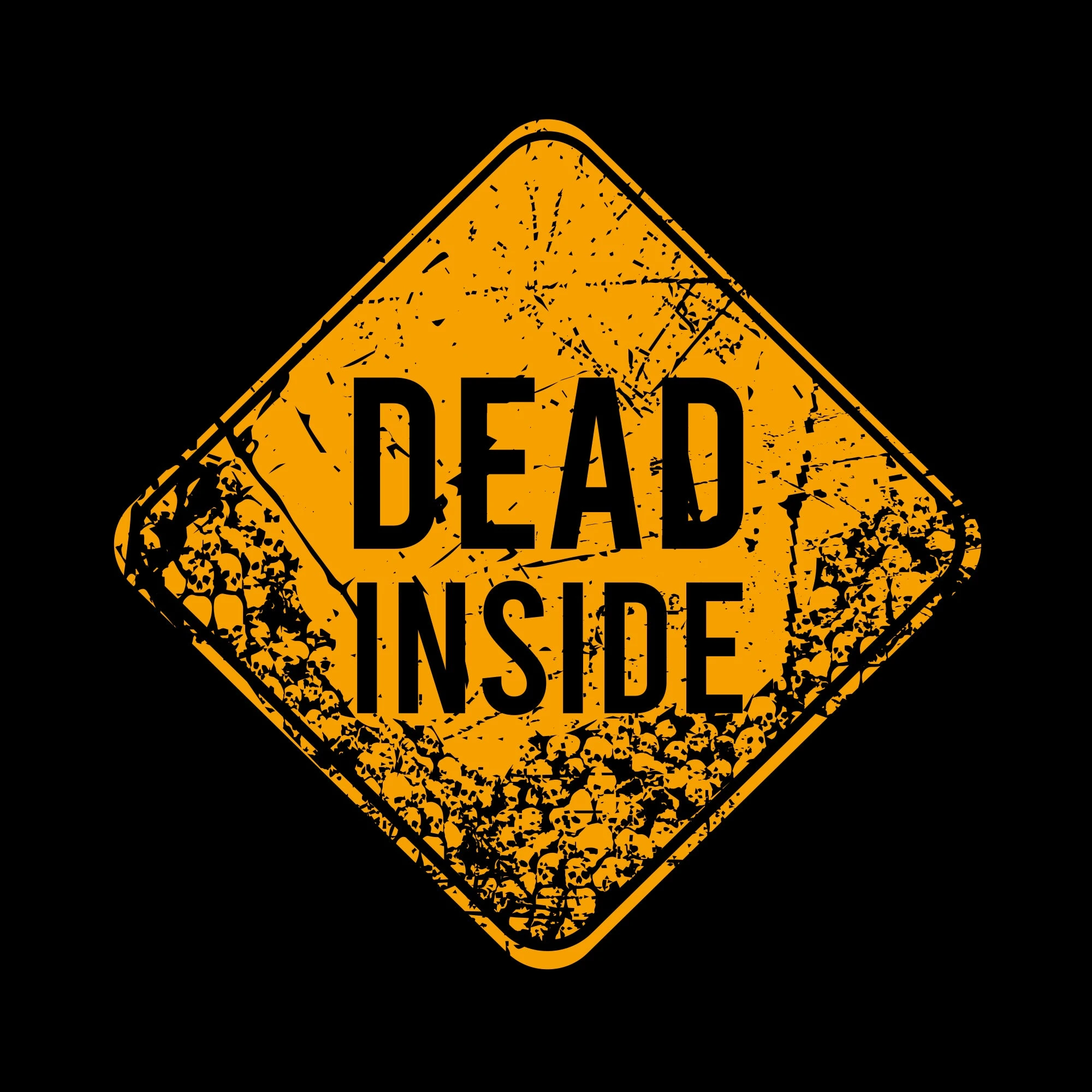 Dead Inside T-Shirt - Black 7 Dead Inside T-Shirt - Black - Image 5