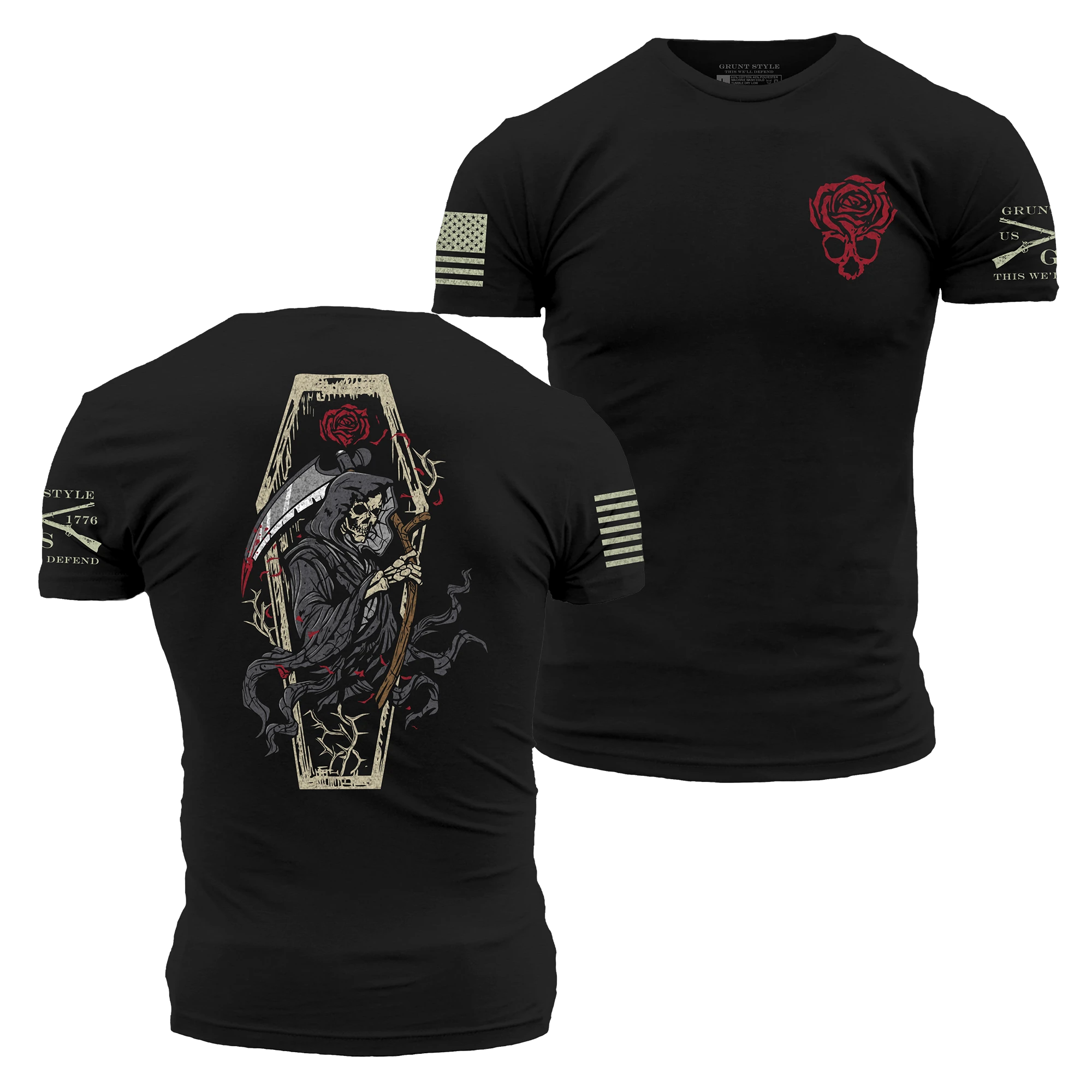 Grim Reaper T-Shirt - Black 3 Grim Reaper T-Shirt - Black