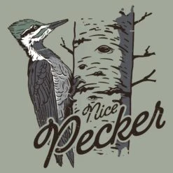 Nice Pecker T-Shirt - Light Sage -Grunt Style Sales GS5762 Men sNicePeckerTee LightSage WEB READY ART