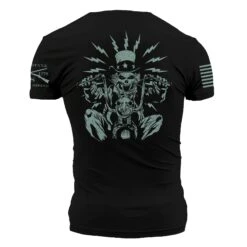Uncle Sam Freedom Rider T-Shirt - Black -Grunt Style Sales GS5775 Men sUncleSamFreedomRiderTee Black