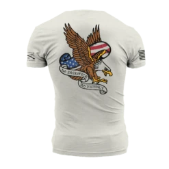 No Sacrifice No Victory T-Shirt - Sand -Grunt Style Sales GS5788 NoSacrificeNoVictoryMen sTee Sand WEB READY 2023bk